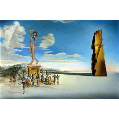 The deity of the bay of roses - Salvador Dalí